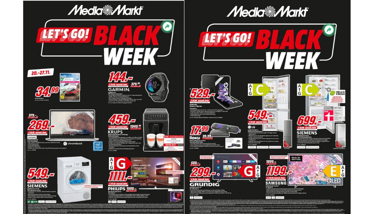 Prospekt Highlight Black Week Media Markt