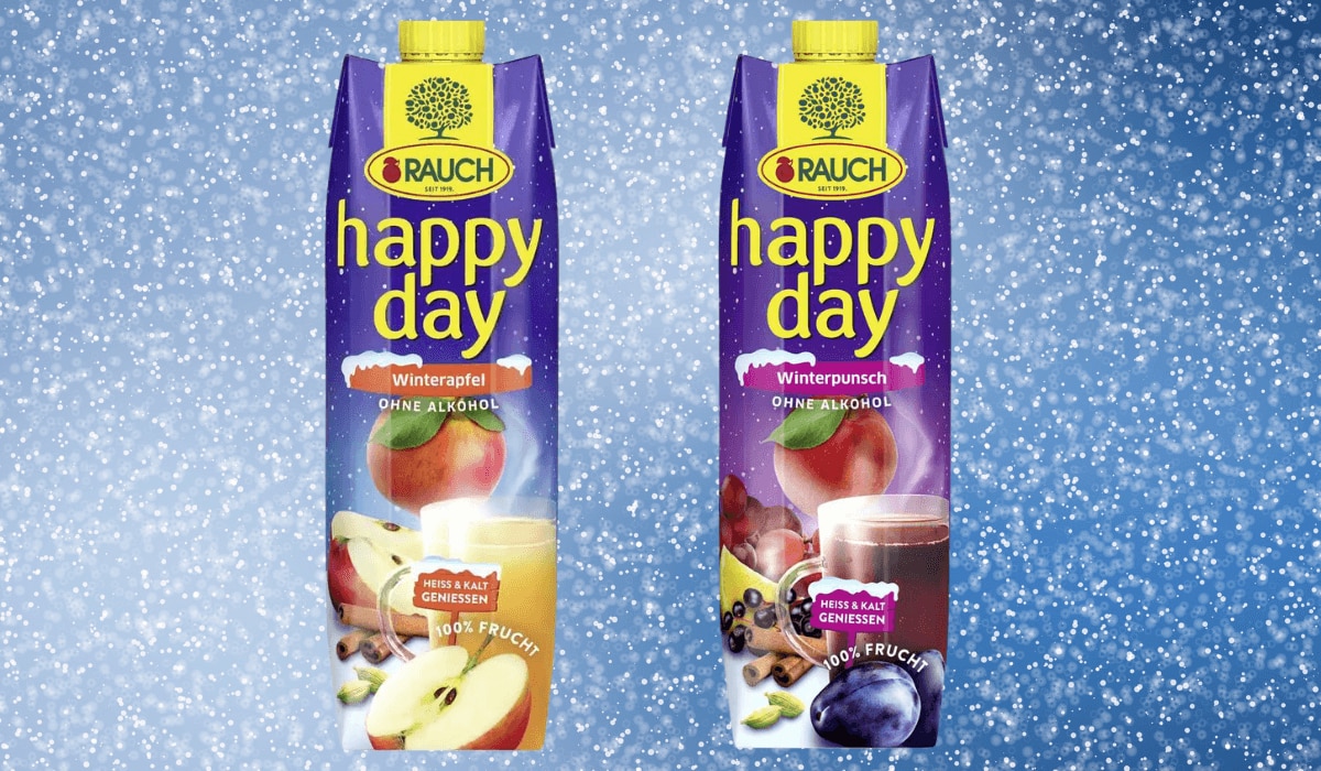 Winterpunsch ohne Alkohol von Rauch happy day