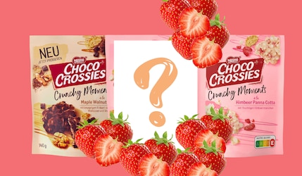 choco Crossies Crunchy moments Strawberry Cheesecake