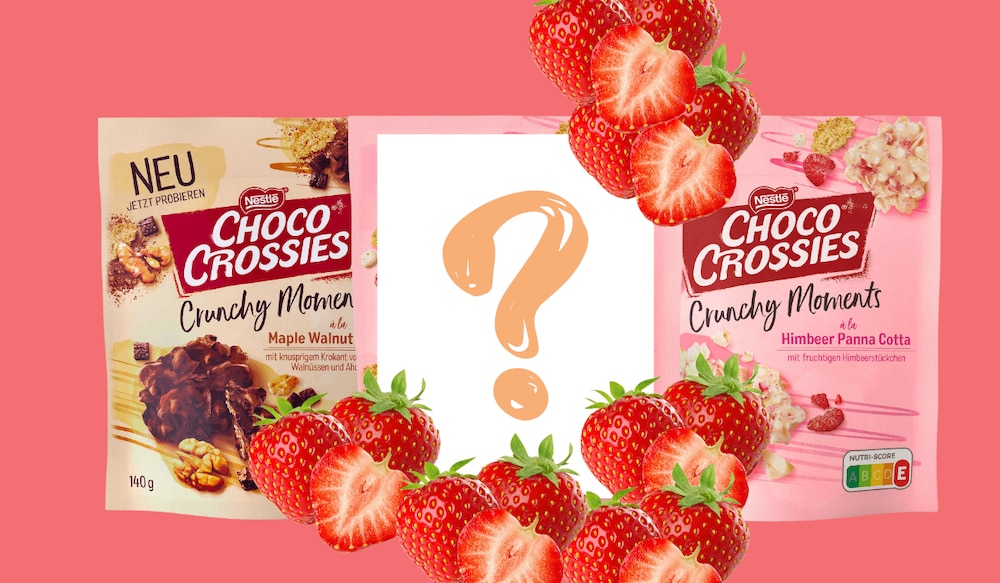 choco Crossies Crunchy moments Strawberry Cheesecake