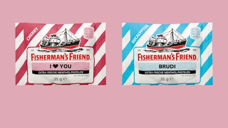 Fisherman's Friend - Warum bald I&#x2764;&#xfe0f;You oder Brudi auf den Packungen steht