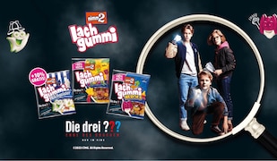 Gewinnspiel nimm2 Lachgummie & die drei Fragezeichen