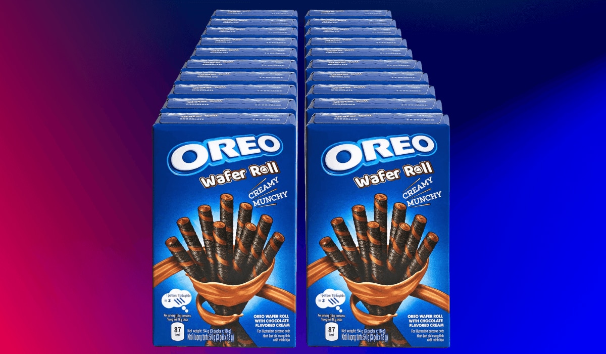 Oreo Wafer Roll bei Netto