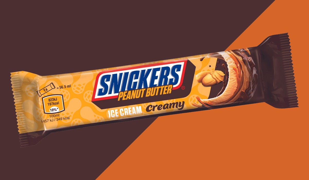 Snickers Creamy Peanut Butter Eisriegel