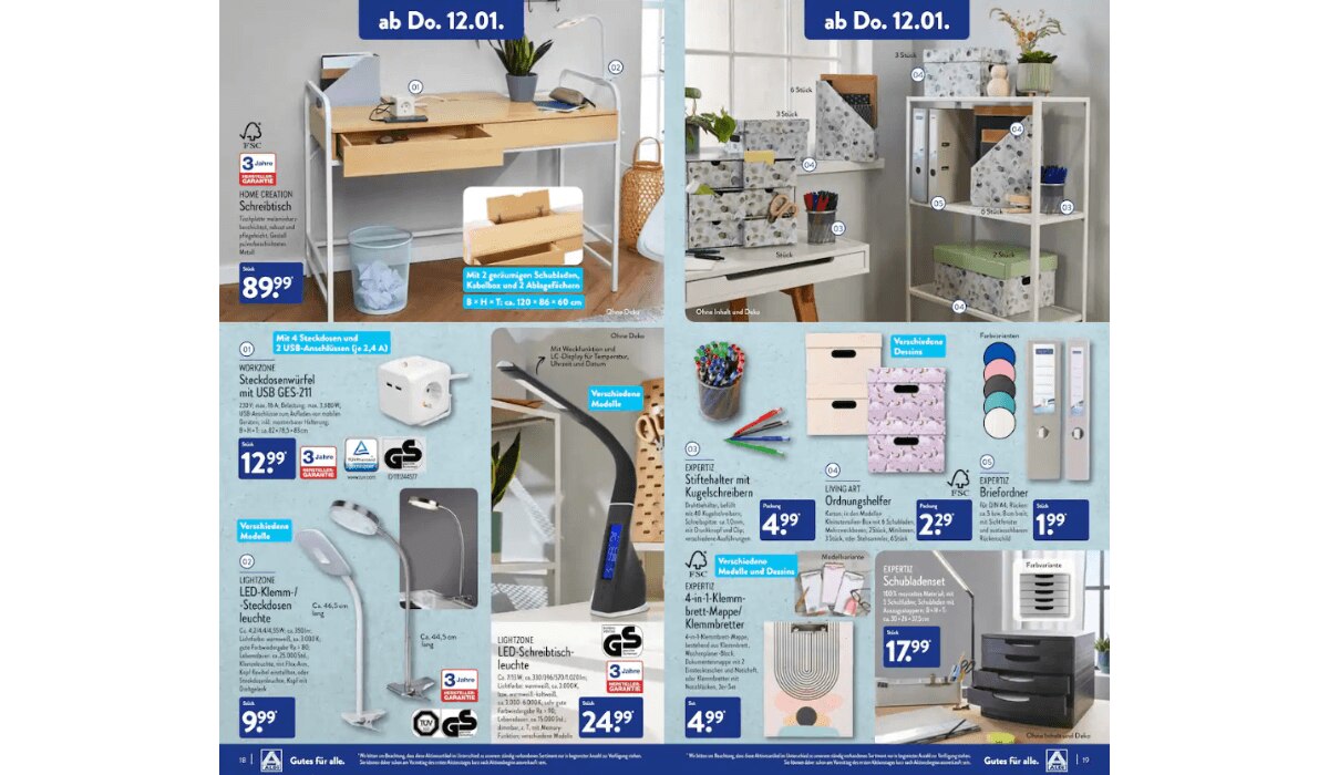 Aldi Nord Prospekte Highlights KW 2 / 23