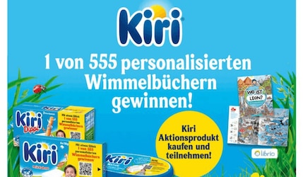 Kiri Gewinnspiel: Personalisiertes Wimmelbuch gewinnen