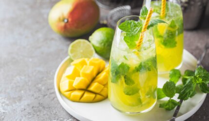 Mango Mojito Mocktail Rezept