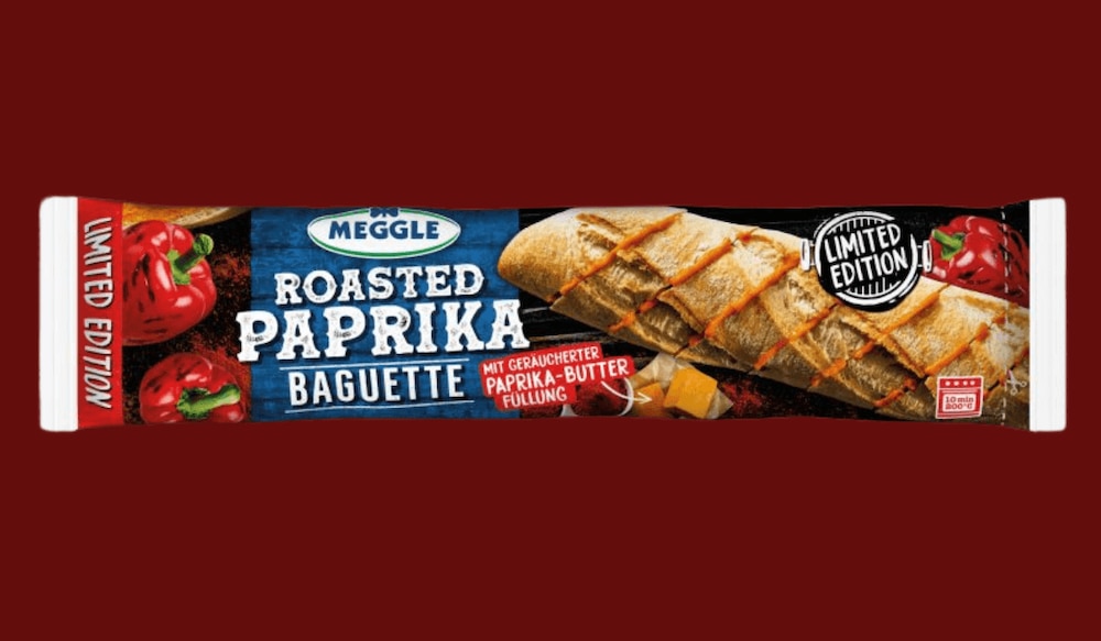 MEGGLE Roasted-Paprika-Baguette: Die Limited Edition