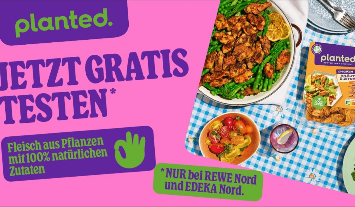 Planted gratis testen: Cashback