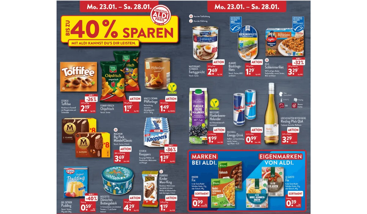 Prospekt Highlights KW4 ALDI Nord