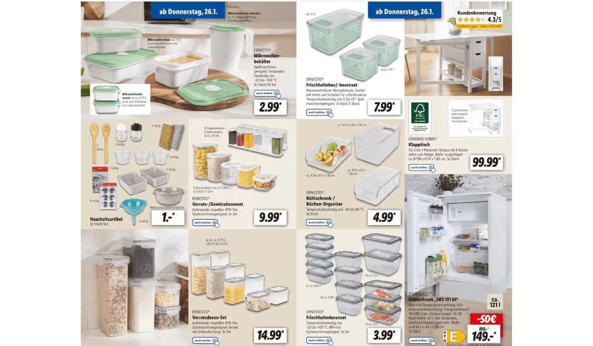 Prospekt Highlights KW4 Lidl