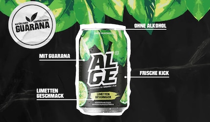 ALGE Limettengeschmack mit Guarana