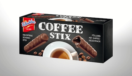 DeBeukelaer Coffee Stix mit flüssiger Füllung
