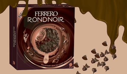 Ferrero Rondnoir: Jetzt neu als Eis am Stiel!
