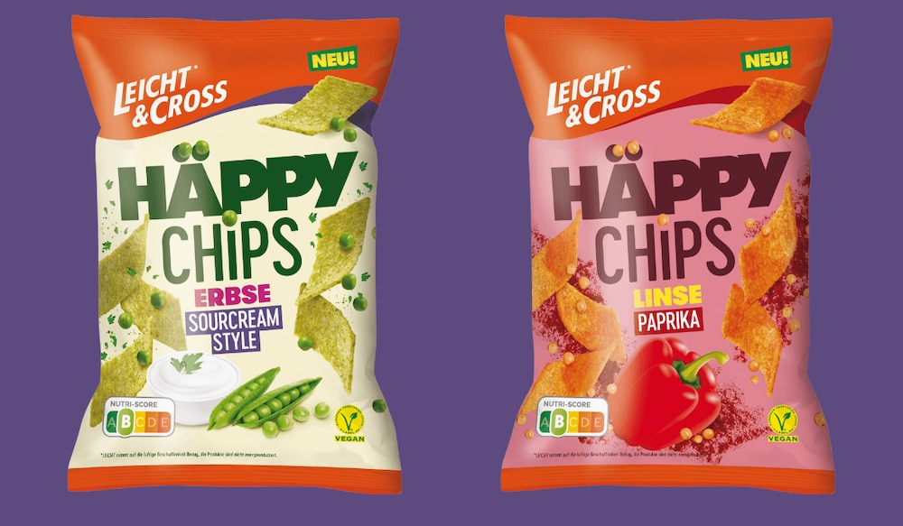 LEICHT&CROSS Häppy Chips neu im Snack-Regal