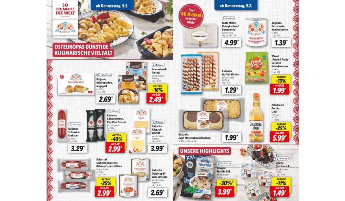 Lidl Prospekt Highlight KW 6 / 2023