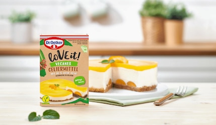 Veganes Geliermittel von loVE it! Dr. Oetker