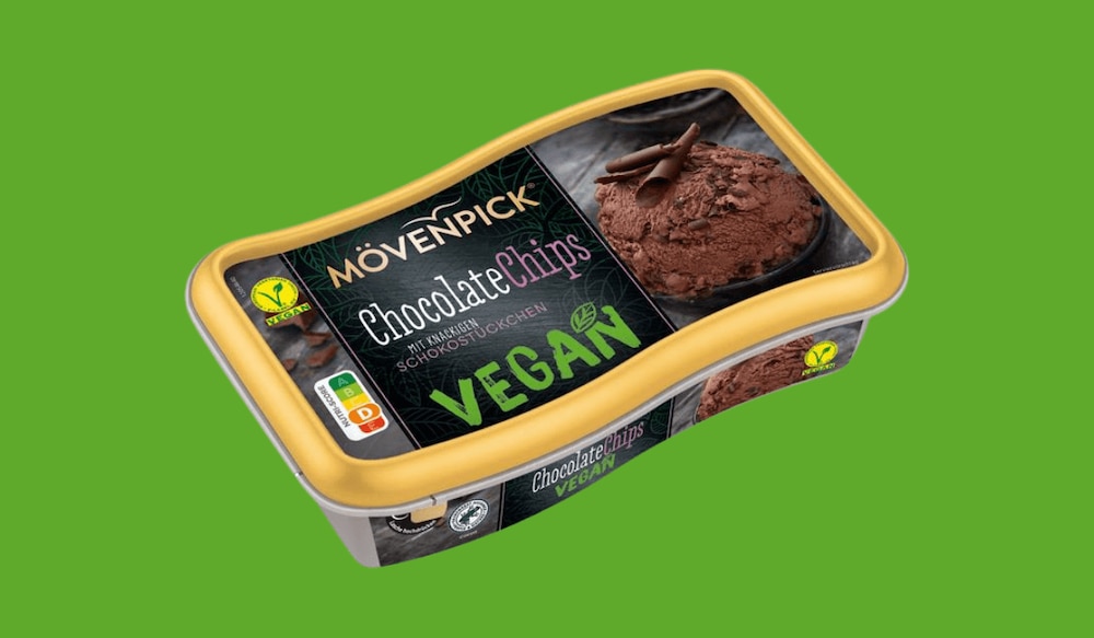 veganes Chocolate Chips Eis von Mövenpick