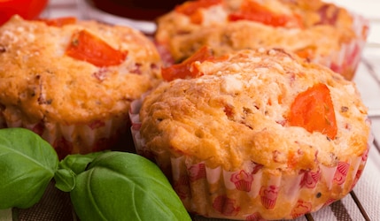 Rezept für leckere Pizza-Muffins