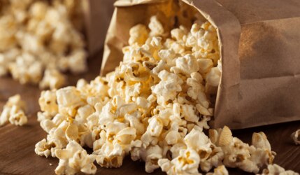 Rezept für selbstgemachtes Popcorn