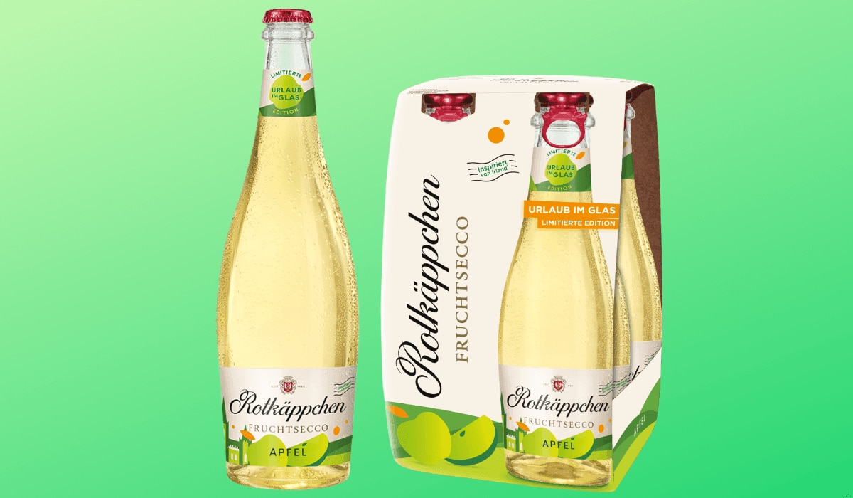 Fruchtsecco Apfel von Rotkäppchen