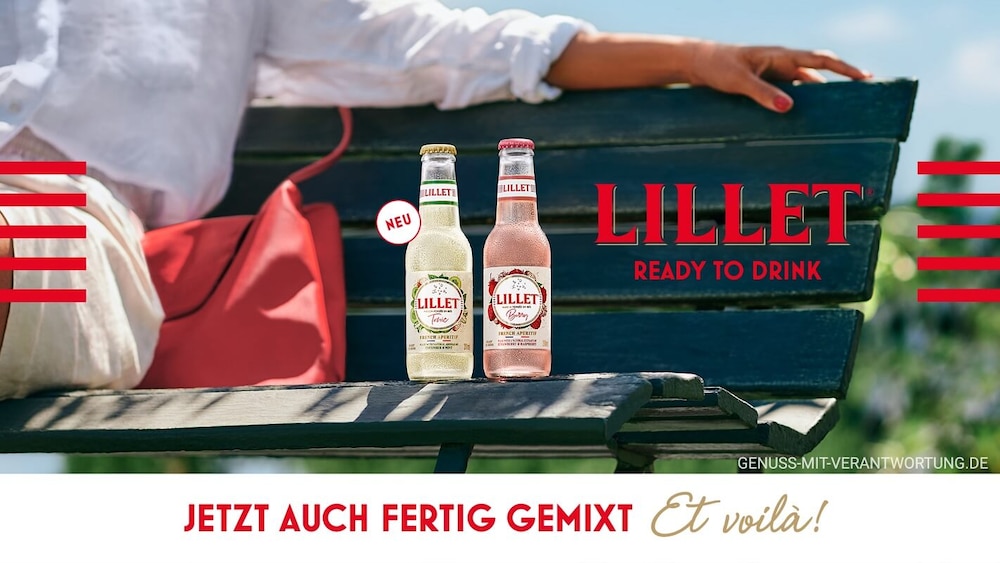 Lillet Getränk gemixt