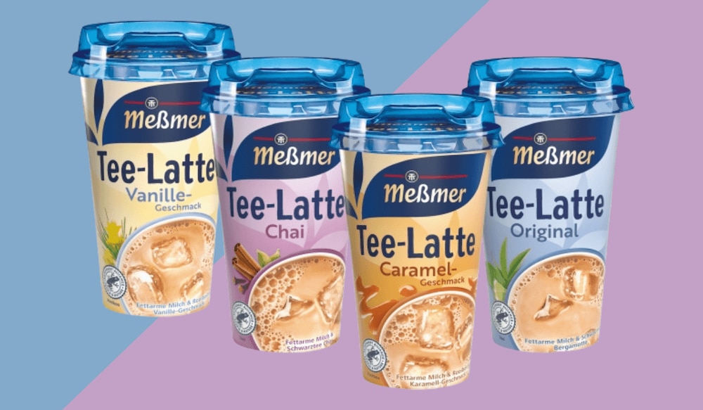 Meßmer Tee-Latte in vier Sorten