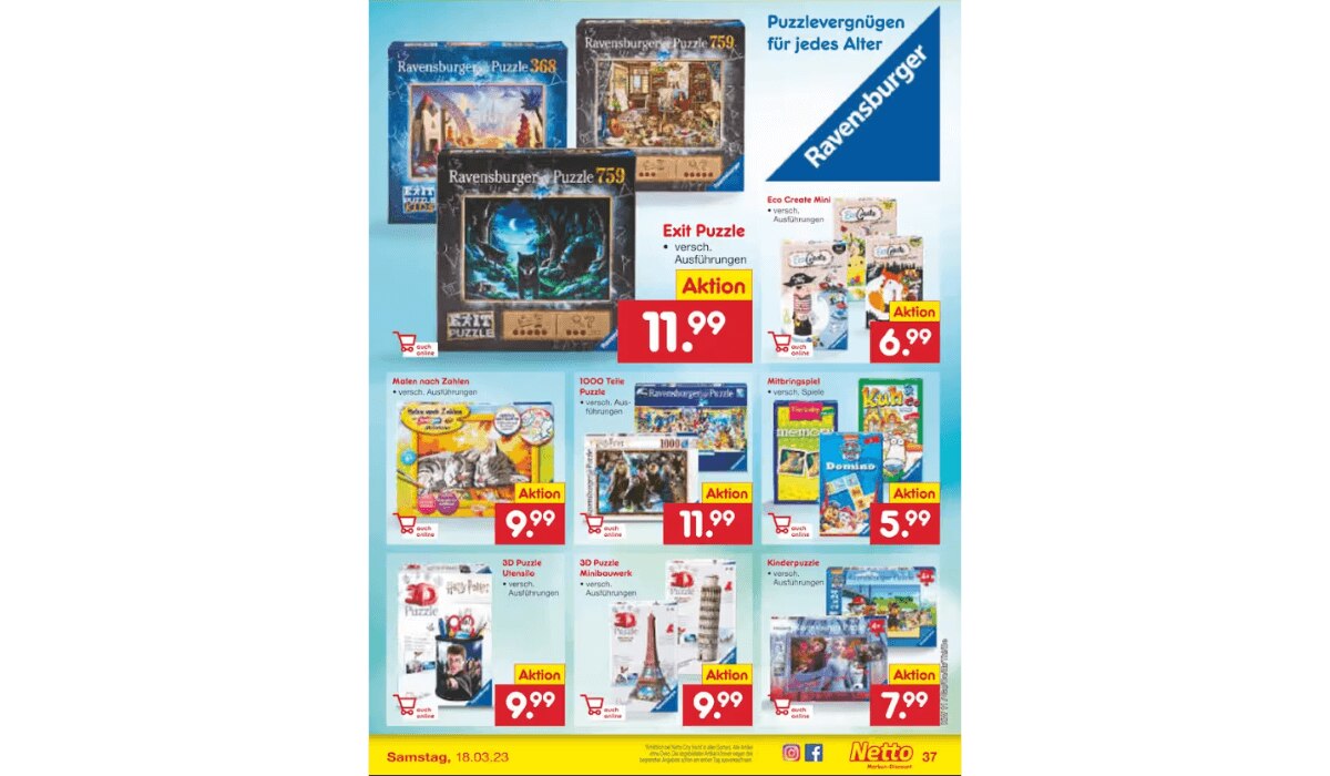 Netto Marken-Discount Prospekt Highlights KW 11 / 23
