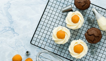 Frühlings-Rezept: Spiegelei-Muffins