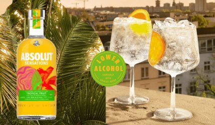 Absolut Sensations: Tropische Früchte mit nur 20 % Alkohol