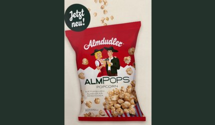 Almdudler Popcorn: Neu im Snack-Regal