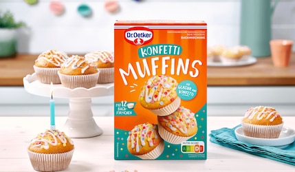 Dr. Oetker Konfetti Muffins