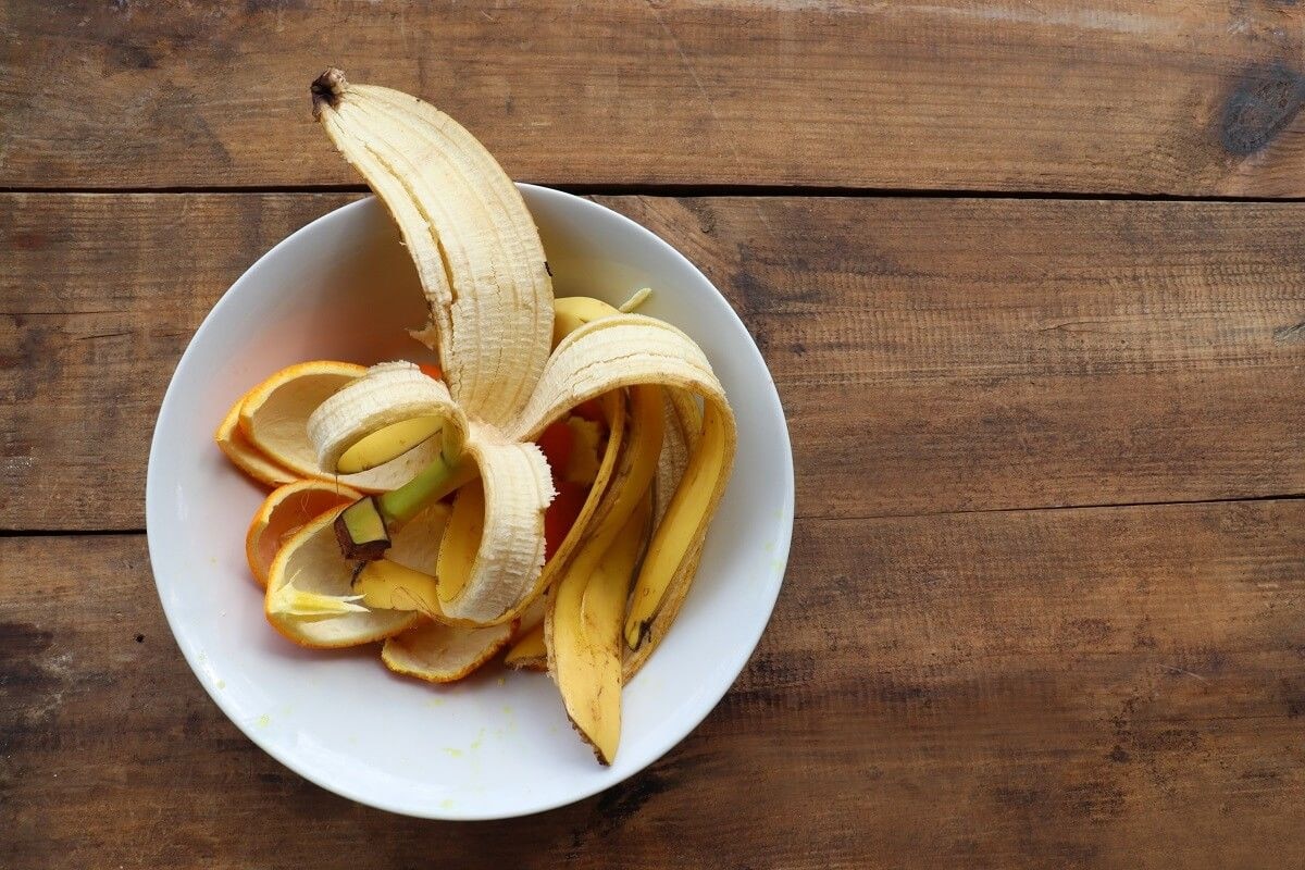 Dünger selber machen aus Bananenschalen, Zwiebeln, Kaffee, Eiern