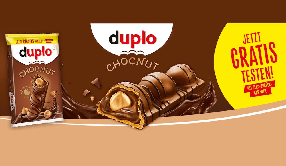 duplo Chocnut Cashback-Aktion