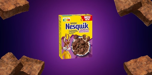 Nesquik Crunchy Brownie neu im Cerealien-Regal