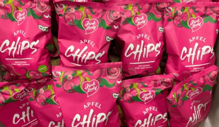 Apfelchips Pink Lady