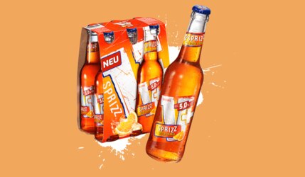 Neu: Veltins V+ Sprizz Bitter-Orange