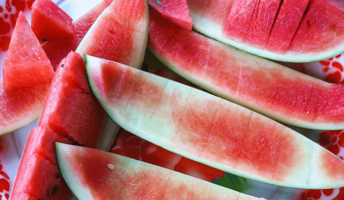 Wassermelonenschalen