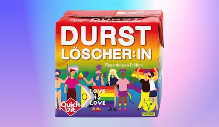 Durstlöscher:in - Regenbogen Edition mit Gender-Namensänderung