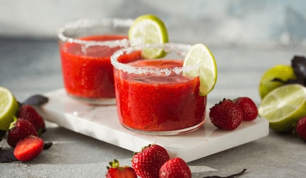 Frozen Strawberry Daiquiri: Rezept zum Nachmachen