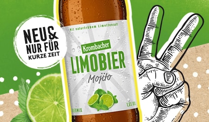 Krombacher Limobier Mojito - Die Limited Edition ist da!