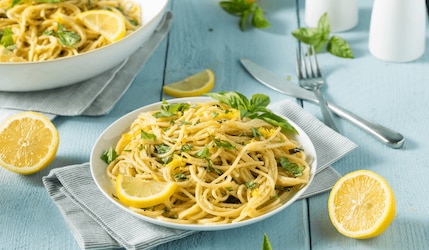 Rezept für italienische Pasta al Limone