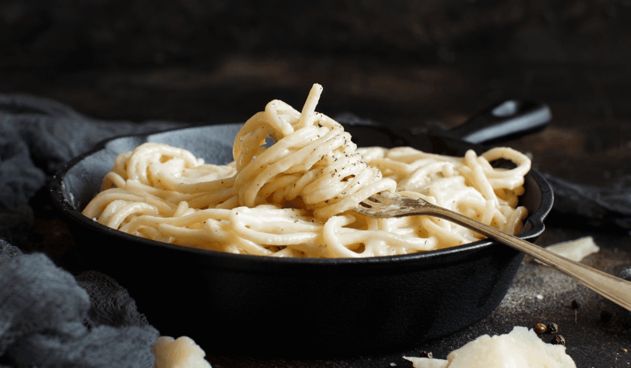Spaghetti Cacio e Pepe: Rezept für italienische Pasta