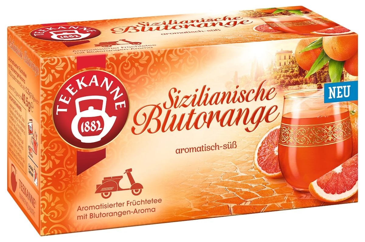 Packung Sizilianische Blutorange von Teekanne