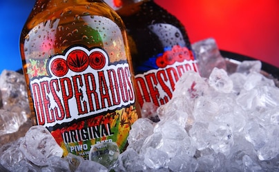 Desperados Bier auf Eis