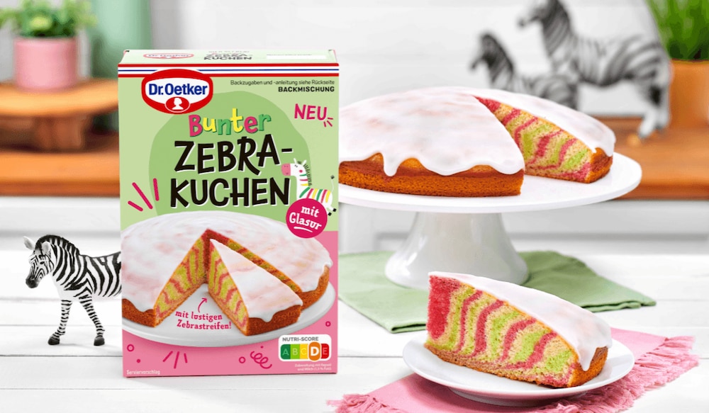 Dr.Oetker Zebra Kuchen