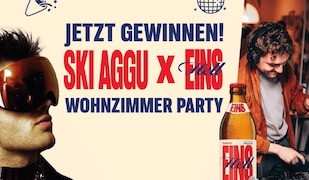 Ski Aggu x EINS Hell Gewinnspiel