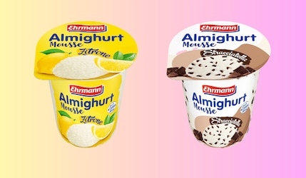 Ehrmann Almighurt Mousse: Stracciatella & Zitrone