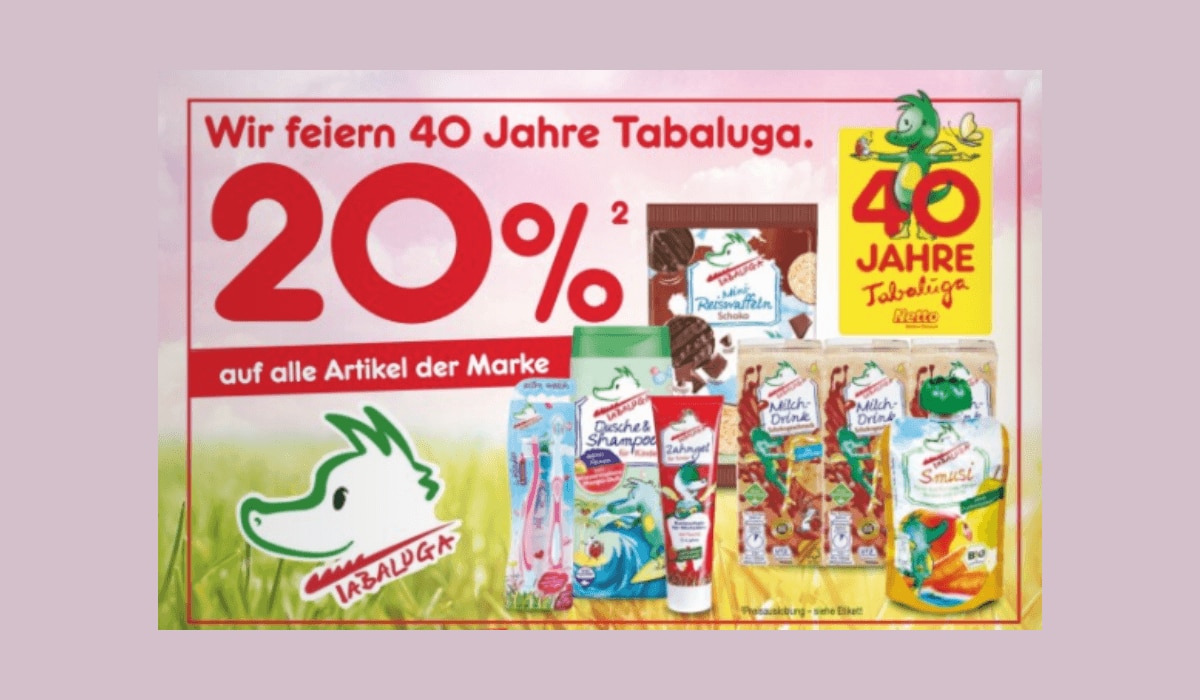 20 Prozent auf Tabaluga Produkte