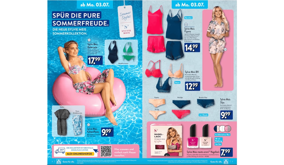ALDI Nord Prospekt Bademode